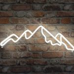 Montagnes - Neon LED Classic